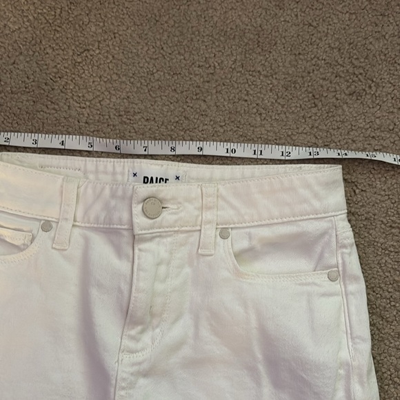 PAIGE White Denim Skirt size 26 - Picture 5 of 6